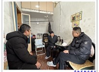 岁寒送暖显担当 慰问老党员传党恩